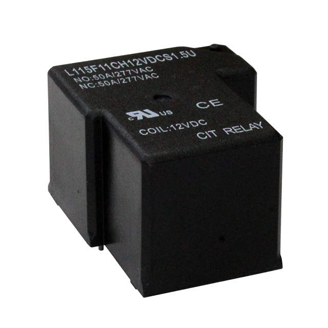 L115F11CH12VDCS1.5U CIT Relay and Switch  Power Relays Over 2 Amps